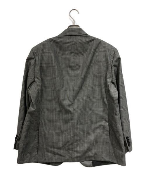 POLO RALPH LAUREN（ポロ・ラルフローレン）POLO RALPH LAUREN (ポロ・ラルフローレン) 千鳥格子2Bジャケットベストセットアップ グレー×ブラック サイズ:-の古着・服飾アイテム