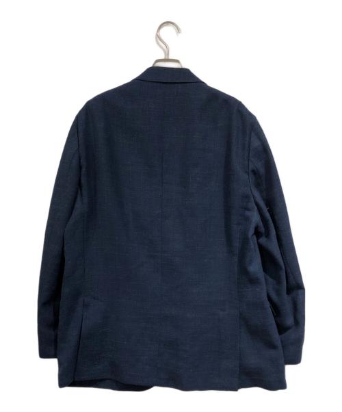 POLO RALPH LAUREN（ポロ・ラルフローレン）POLO RALPH LAUREN (ポロ・ラルフローレン) リネン混2Bジャケット ネイビー サイズ:SIZE 44の古着・服飾アイテム