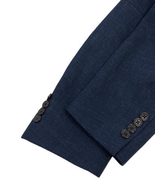 POLO RALPH LAUREN（ポロ・ラルフローレン）POLO RALPH LAUREN (ポロ・ラルフローレン) リネン混2Bジャケット ネイビー サイズ:SIZE 44の古着・服飾アイテム