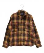 PENDLETONペンドルトン）の古着「チェックネルシャツ」｜ブラウン×レッド