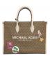 MICHAEL KORS（マイケルコース）の古着「シグネチャートートバッグ」｜ベージュ