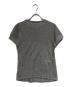 ALEXANDER McQUEEN (アレキサンダーマックイーン) スカルプリントTシャツ グレー サイズ:SIZE 36：10000円