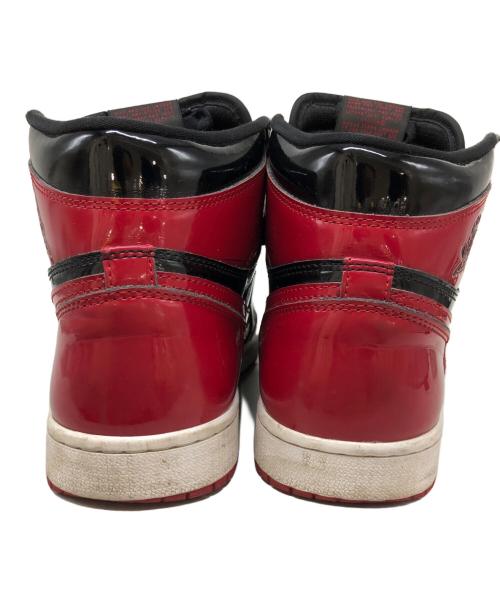 NIKE（ナイキ）NIKE (ナイキ) AIR JORDAN1 レッド×ブラック サイズ:SIZE 27.5cmの古着・服飾アイテム
