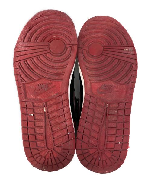 NIKE（ナイキ）NIKE (ナイキ) AIR JORDAN1 レッド×ブラック サイズ:SIZE 27.5cmの古着・服飾アイテム