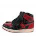 NIKE (ナイキ) AIR JORDAN1 レッド×ブラック サイズ:SIZE 27.5cm：9000円