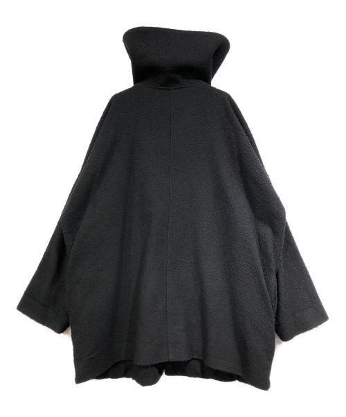 KRIS VAN ASSCHE（クリス ヴァン アッシュ）KRIS VAN ASSCHE (クリス ヴァン アッシュ) ウールハイネックコート ブラック サイズ:SIZE 44の古着・服飾アイテム