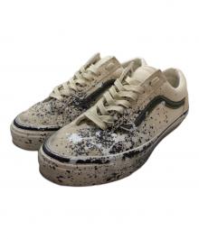 VANS（ヴァンズ）の古着「LX OLD SKOOL 36 PAINT SPLATTER」｜ホワイト