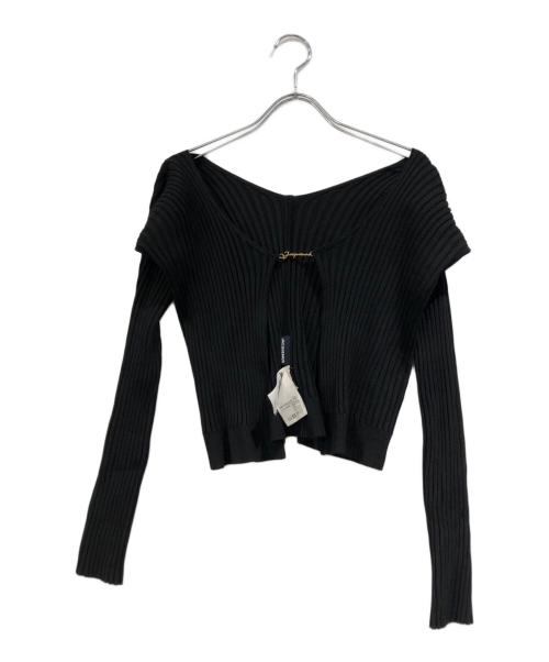 jacquemus（ジャックムス）JACQUEMUS (ジャックムス) La maille Pralu longue ブラック サイズ:SIZE 36の古着・服飾アイテム