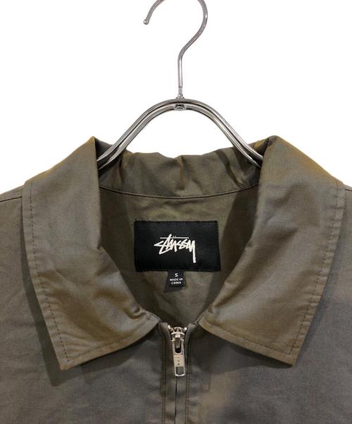 stussy（ステューシー）stussy (ステューシー) IRIDESCENT JACKET グレー サイズ:SIZE Sの古着・服飾アイテム