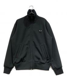 PLAY COMME des GARCONS（プレイコムデギャルソン）の古着「トラックジャケット」｜ブラック