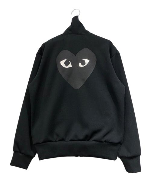 PLAY COMME des GARCONS（プレイコムデギャルソン）PLAY COMME des GARCONS (プレイコムデギャルソン) トラックジャケット ブラック サイズ:SIZE Sの古着・服飾アイテム