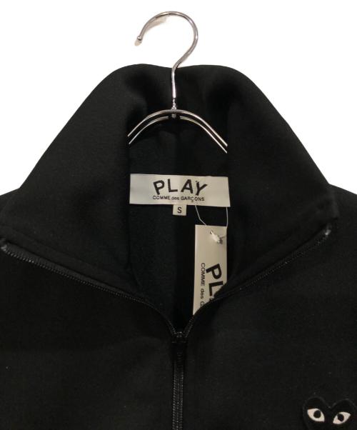 PLAY COMME des GARCONS（プレイコムデギャルソン）PLAY COMME des GARCONS (プレイコムデギャルソン) トラックジャケット ブラック サイズ:SIZE Sの古着・服飾アイテム