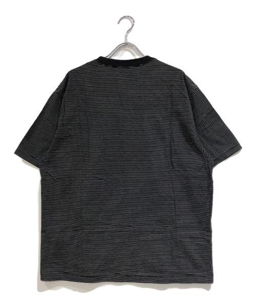 The Ennoy Professional（ザ エンノイ プロフェッショナル）THE ENNOY PROFESSIONAL (ザ エンノイ プロフェッショナル) ボーダーTシャツ ブラック サイズ:SIZE Sの古着・服飾アイテム