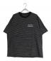 THE ENNOY PROFESSIONAL（ザ エンノイ プロフェッショナル）の古着「ボーダーTシャツ」｜ブラック