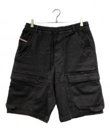 DIESEL（ディーゼル）の古着「D-KROOLEY-CARGO-SHORT JOGG」｜ブラック
