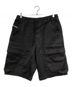 中古・古着通販】DIESEL (ディーゼル) D-ARNE-SHORT-S ブラック サイズ