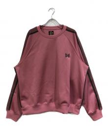 Needles（ニードルズ）の古着「Track Crew Neck Shirt」｜ピンク