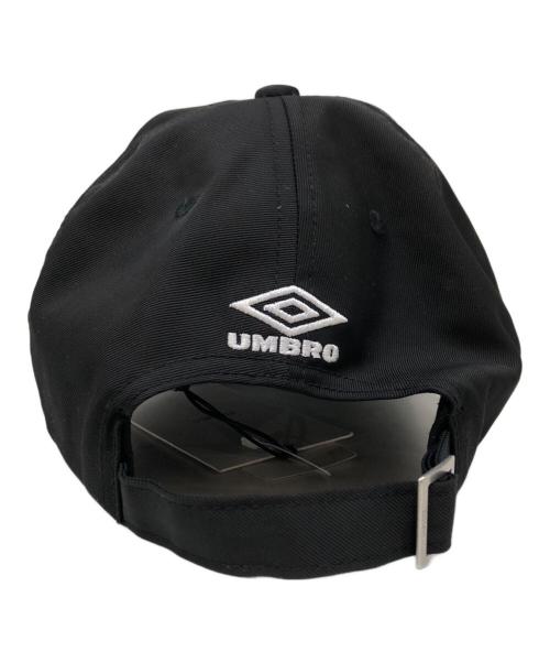 ssstein（シュタイン）ssstein (シュタイン) UMBRO (アンブロ) WATER REPELLENT CAP ブラック サイズ:SIZE ONEの古着・服飾アイテム