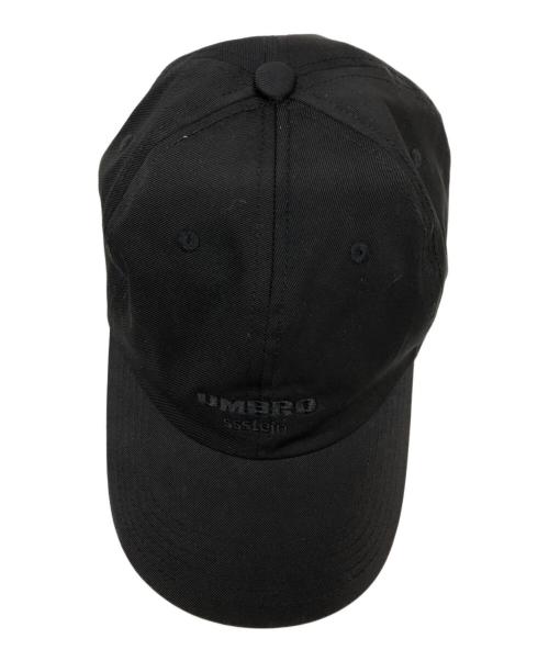 ssstein（シュタイン）ssstein (シュタイン) UMBRO (アンブロ) WATER REPELLENT CAP ブラック サイズ:SIZE ONEの古着・服飾アイテム