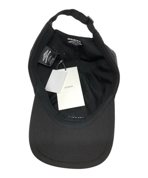 ssstein（シュタイン）ssstein (シュタイン) UMBRO (アンブロ) WATER REPELLENT CAP ブラック サイズ:SIZE ONEの古着・服飾アイテム