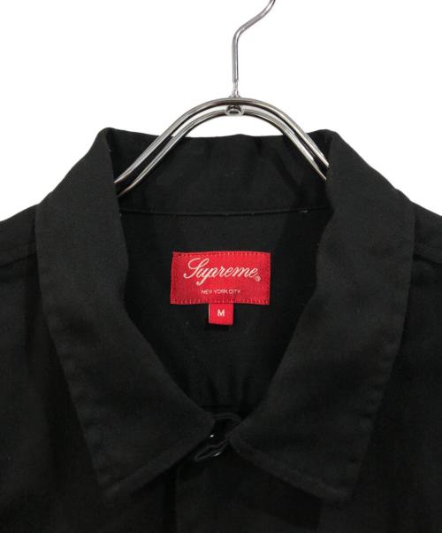 SUPREME（シュプリーム）Supreme (シュプリーム) Rose L/S Work Shirt ブラック サイズ:SIZE Mの古着・服飾アイテム