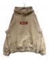SUPREME（シュプリーム）の古着「Box Logo Hooded Sweatshirt」｜ベージュ