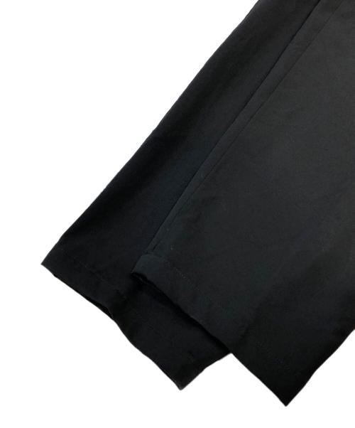 LQ...MEN（エルキューメン）LQ...MEN (エルキューメン) スラックステーパードパンツ ブラック サイズ:SIZE Sの古着・服飾アイテム