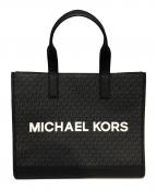 MICHAEL KORSマイケルコース）の古着「モノグラムトートバッグ」｜ブラック