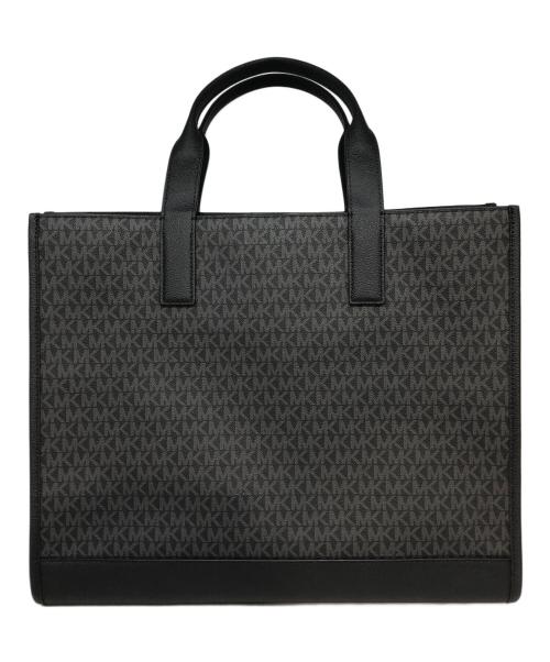 MICHAEL KORS（マイケルコース）MICHAEL KORS (マイケルコース) モノグラムトートバッグ ブラックの古着・服飾アイテム