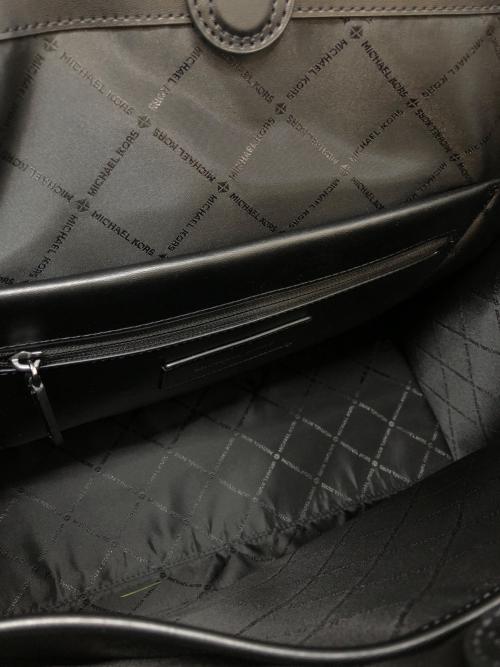MICHAEL KORS（マイケルコース）MICHAEL KORS (マイケルコース) モノグラムトートバッグ ブラックの古着・服飾アイテム