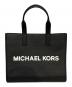 MICHAEL KORS（マイケルコース）の古着「モノグラムトートバッグ」｜ブラック