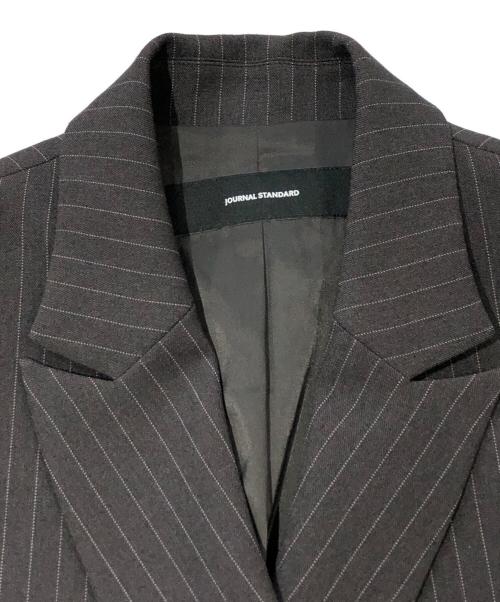 JOURNAL STANDARD（ジャーナルスタンダード）JOURNAL STANDARD (ジャーナルスタンダード) ウールライクストレッチジャケット ブラック サイズ:-の古着・服飾アイテム