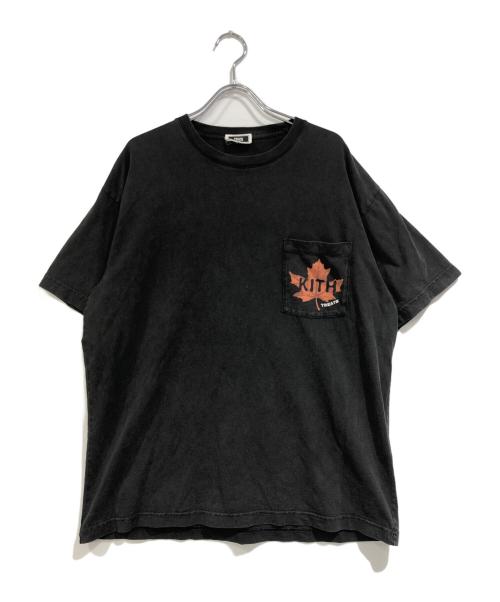 KITH（キス）KITH (キス) leaf vintage pocket tee ブラック サイズ:SIZE Freeの古着・服飾アイテム