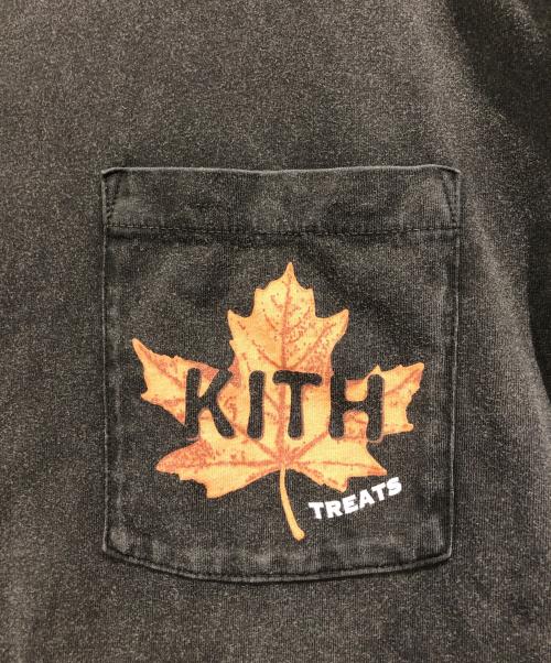 KITH（キス）KITH (キス) leaf vintage pocket tee ブラック サイズ:SIZE Freeの古着・服飾アイテム