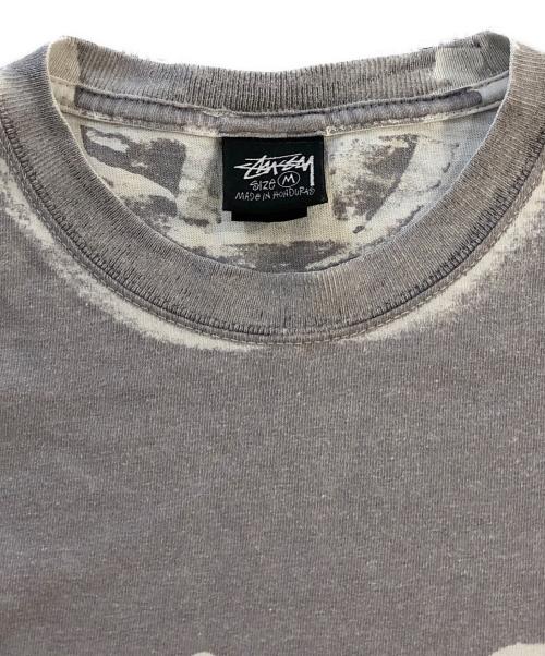 stussy（ステューシー）stussy (ステューシー) BURLY STONE WASHED TEE パープル サイズ:SIZE Mの古着・服飾アイテム