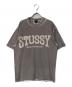 stussy（ステューシー）の古着「BURLY STONE WASHED TEE」｜パープル