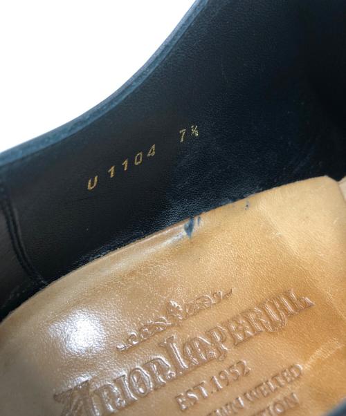UNION IMPERIAL（ユニオンインペリアル）UNION IMPERIAL (ユニオンインペリアル) プレステージ サイドレース キップ シューズ ブラック サイズ:SIZE 7.5の古着・服飾アイテム