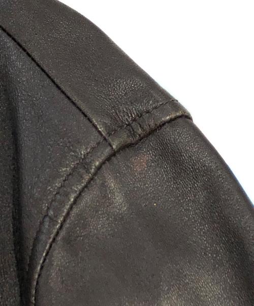 EMPORIO ARMANI（エンポリオ アルマーニ）EMPORIO ARMANI (エンポリオ アルマーニ) ダブルライダースジャケット ブラウン サイズ:SIZE 56の古着・服飾アイテム