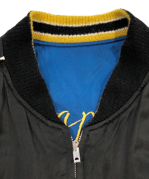 東洋エンタープライズ（トウヨウエンタープライズ）東洋エンタープライズ (トウヨウエンタープライズ) Early 1950s Style Acetate Souvenir Jacket ブラック サイズ:SIZE 特大(XL)の古着・服飾アイテム