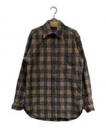 PENDLETON（ペンドルトン）の古着「チェックネルシャツ」｜ベージュ