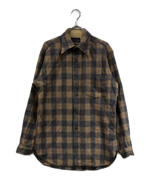 PENDLETON（ペンドルトン）PENDLETON (ペンドルトン) チェックネルシャツ ベージュ サイズ:SIZE Mの古着・服飾アイテム