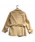 MaxMara (マックスマーラ) ベルテッドジャケット ベージュ サイズ:40：15000円