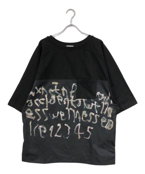 HERALBONY（ヘラルボニー）HERALBONY (ヘラルボニー) バルーンポケットT「タイトル不明」 ブラック サイズ:SIZE Freeの古着・服飾アイテム