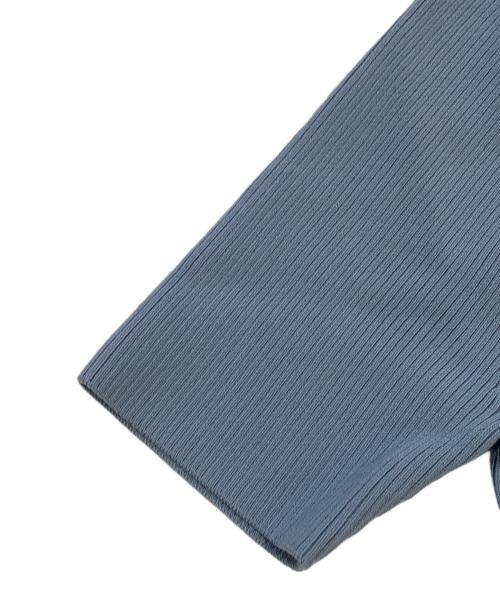 HERALBONY（ヘラルボニー）HERALBONY (ヘラルボニー) ニットコンビワンピース「壁」 スカイブルーxグリーン サイズ:SIZE Freeの古着・服飾アイテム