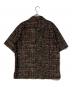 HERALBONY (ヘラルボニー) オープンカラーシャツ「無題」 ブラウン サイズ:SIZE M：14000円