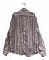 Frank&Eileen (フランクアンドアイリーン) FINBARイタリアンリネン マルチカラーストライプ シャツ レッド サイズ:SIZE S：12000円