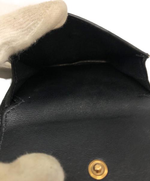 BALENCIAGA（バレンシアガ）BALENCIAGA (バレンシアガ) ロゴ2つ折り財布 ブラックの古着・服飾アイテム