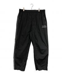 ENNOY（エンノイ）の古着「Piping Nylon Track Pant」｜ブラック