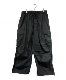 NNBF（エヌエヌビーエフ）の古着「WIDE CARGO PANTS」｜ブラック