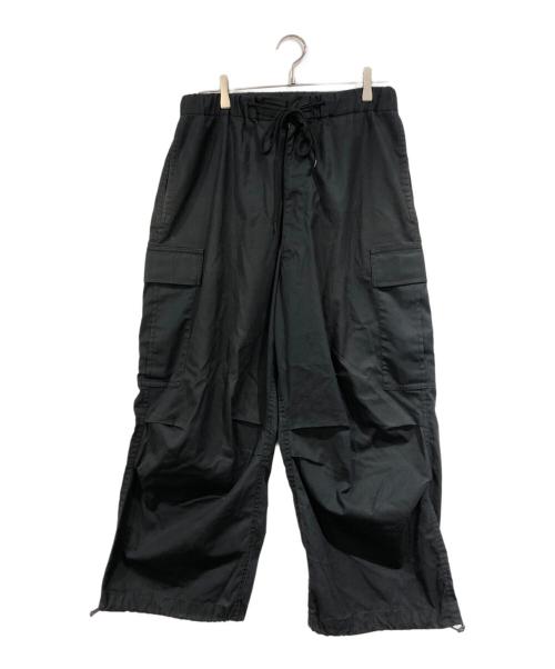 NNBF（エヌエヌビーエフ）NNBF (エヌエヌビーエフ) WIDE CARGO PANTS ブラック サイズ:SIZE Mの古着・服飾アイテム